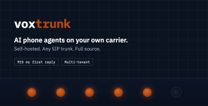 Voxtrunk – Self-Hosted AI Phone Agent Web Application