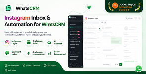 WhatsCRM Instagram Automation – Addon for WhatsCRM