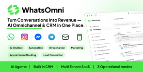 WhatsOmni – AI Omnichannel Messaging, CRM  Automation SaaS for Marketing, Leads, Sales  Support
