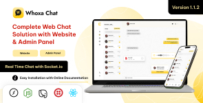 Whoxa Chat – WhatsApp Clone Web Script with Admin Panel