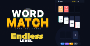 Word Match – HTML5 Game (Endless)