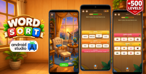 WordSort | Word Grouping Game Android Studio Project