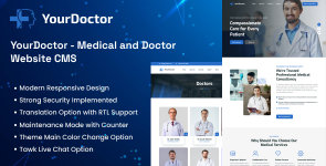 Yourdoctor – Medical and Doctor Website CMS