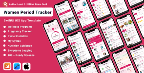 Zentiv | Women’s Wellness and Period Tracker SwiftUI iOS App Template