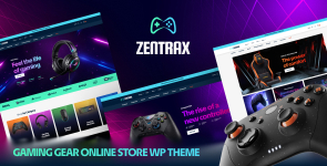 Zentrax – Gaming Gear Online Store WordPress Theme
